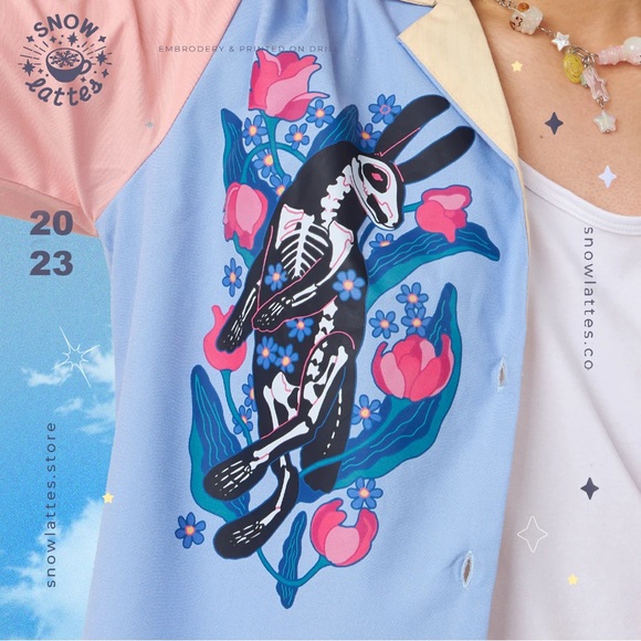 SNOW PRETTY Spring Bunny Shirt - Picture 3 of 5